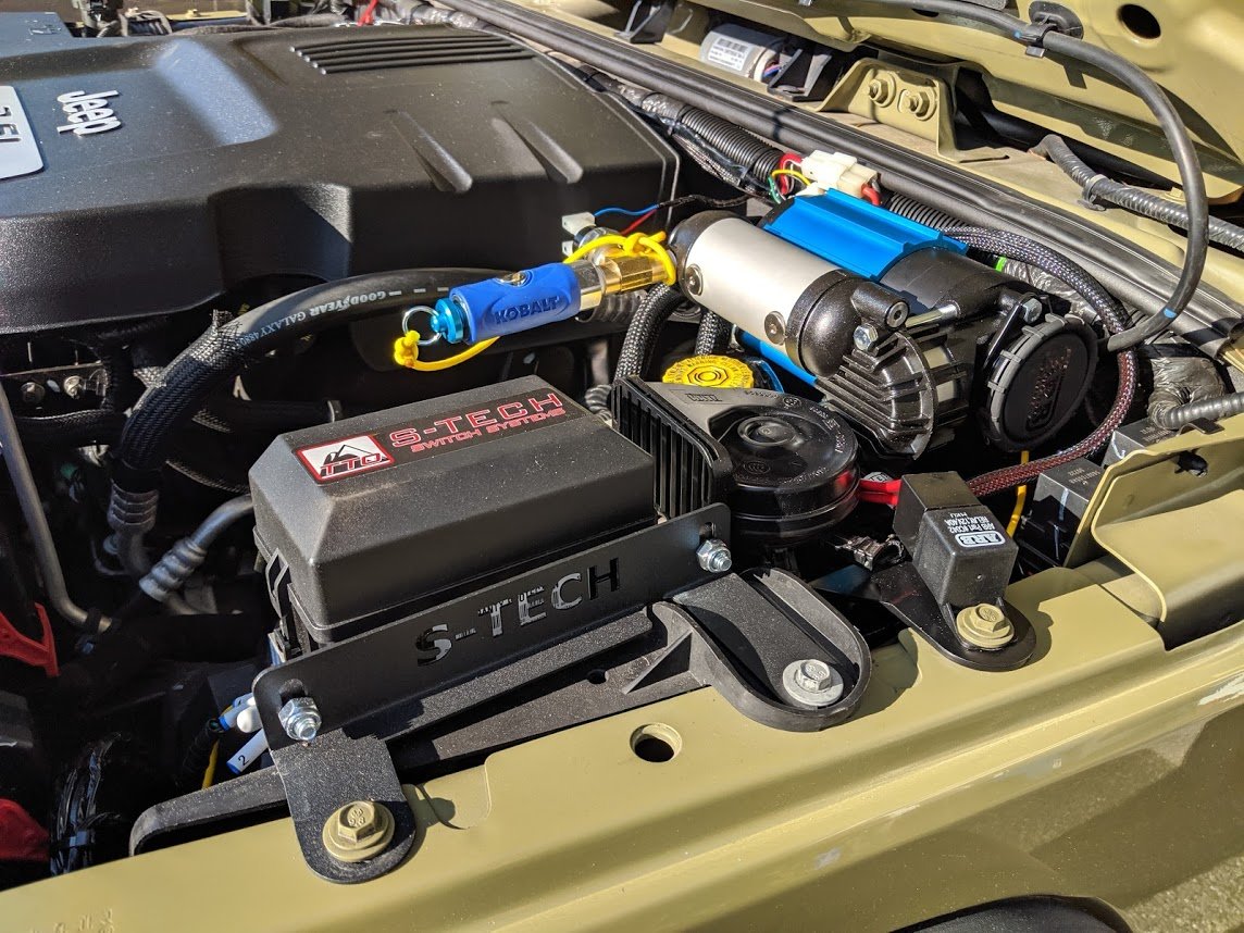 EVO Manufacturing EVO1097 ARB Air Compressor Mounting Bracket Kit for